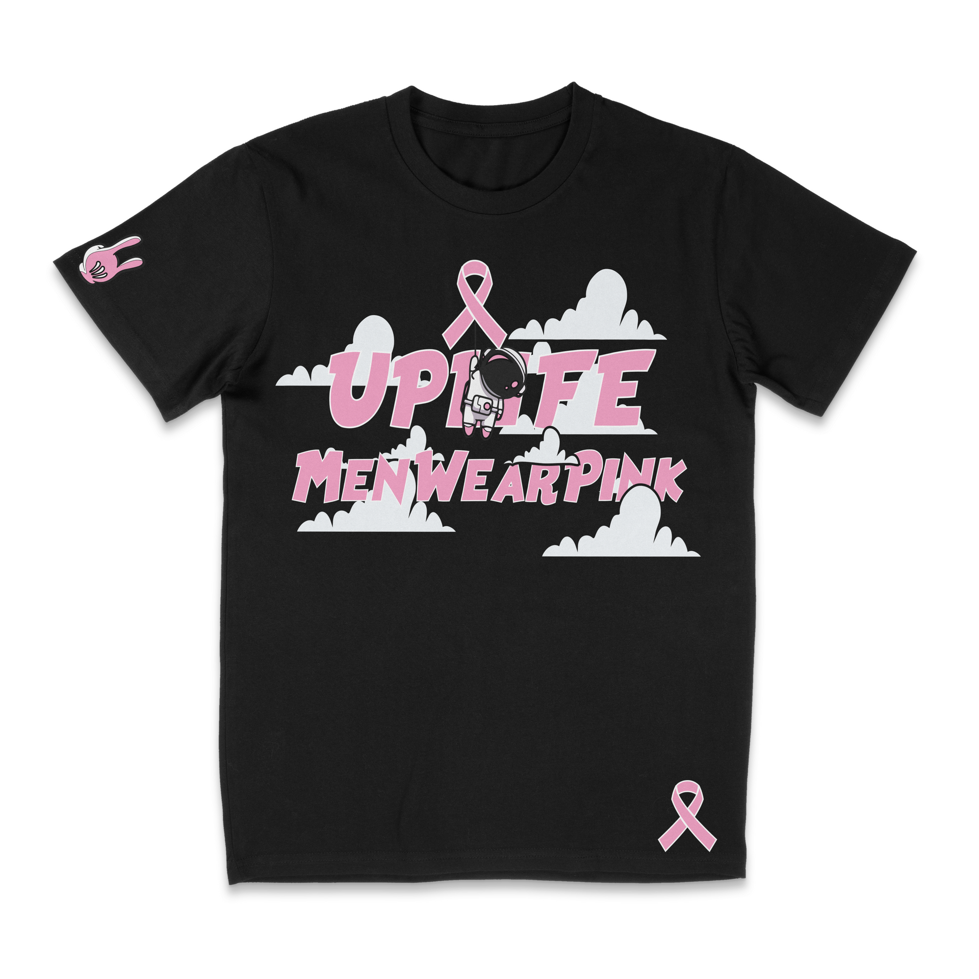 UpLife x Men Wear Pink Tee – UpLife Nation