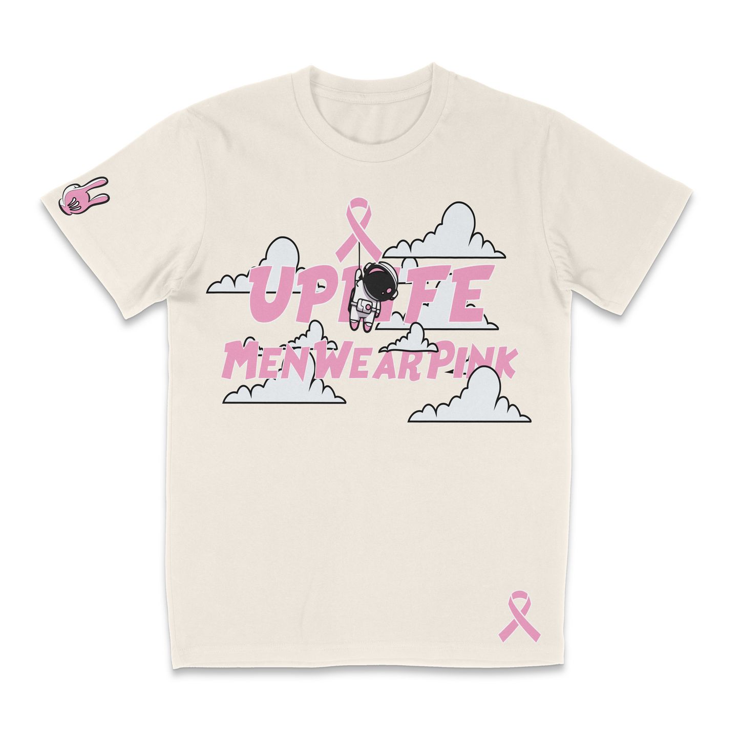 UpLife x Men Wear Pink Tee