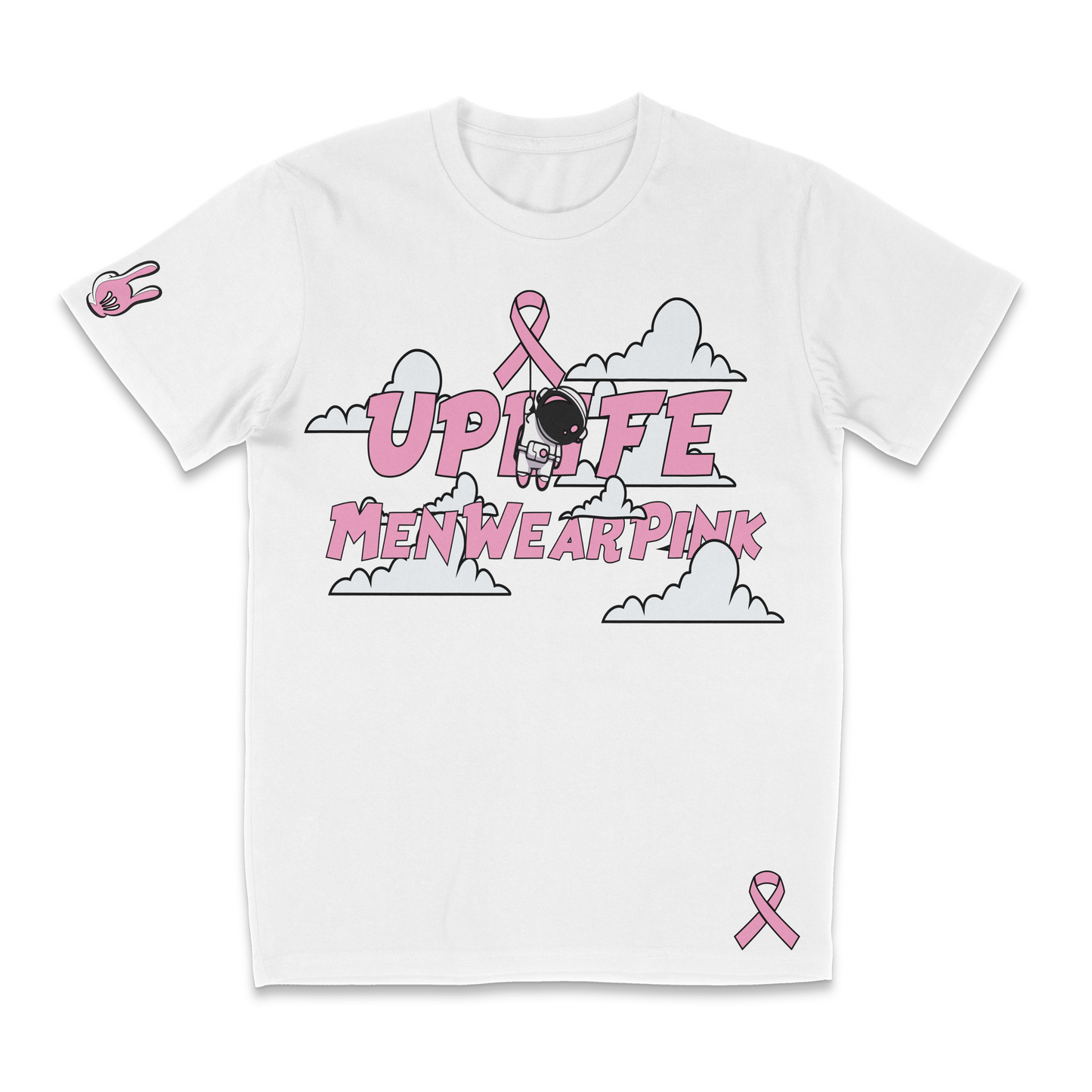 UpLife x Men Wear Pink Tee